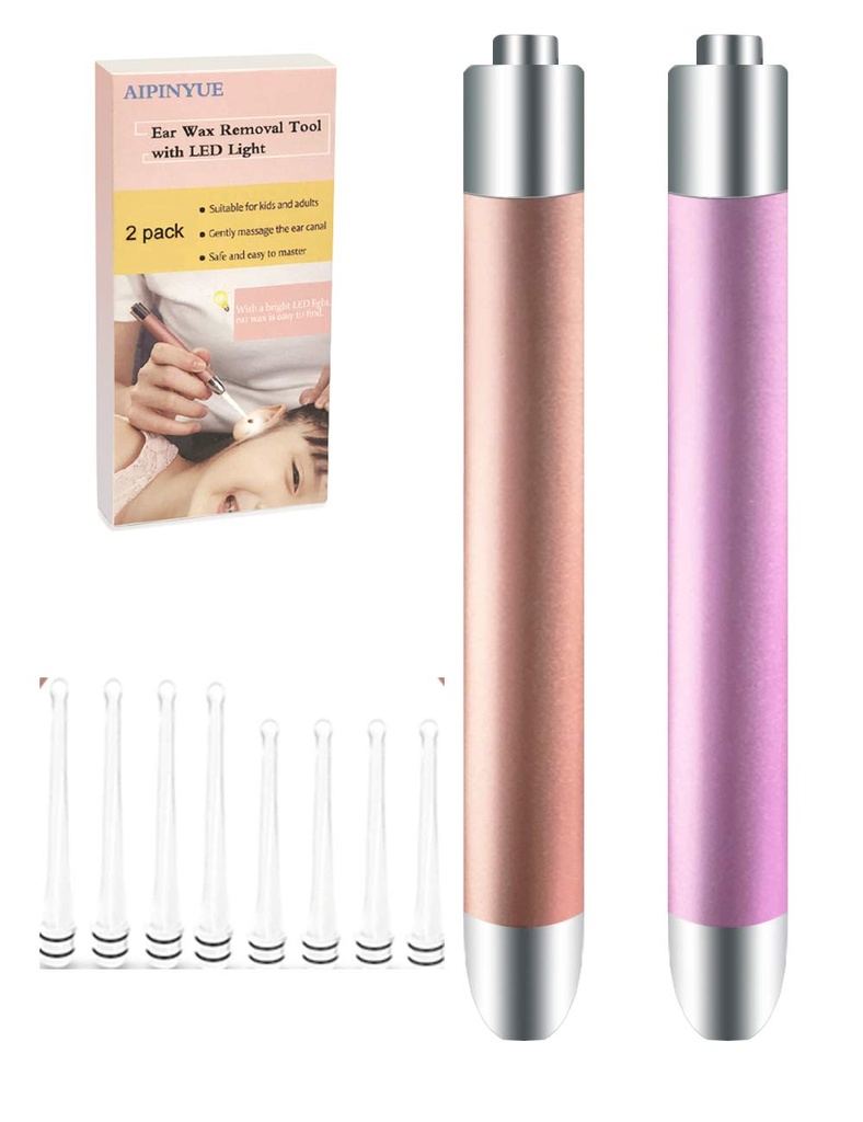 Ureche Pick,Ear Wax Remove Tool,LED Lights Ear Cleaning Kit,Updatat Version 