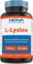 Nova Nutritions L-Lysine 1000 mg - 180 comprimate