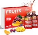 Super suc lichid de fructe - 30 pungi Superfoods Fructe Supliment pentru femei, bărbați și copii - Suport energie, Imunitate, Digestion & Metabolism - Vegan, 30 zile de aprovizionare