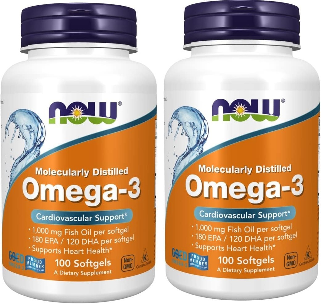 Acum Omega-3 2000mg, 100 Conte (Pachet de 2)
