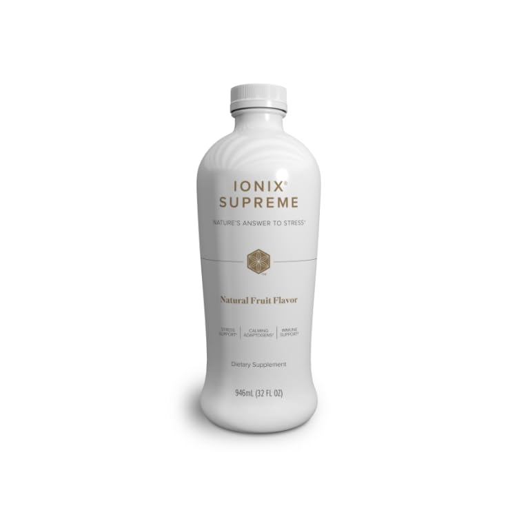 Isagenix Ionix Supreme - Bea cu Niacin, vitamina B12, vitamina B6 și riboflavină pentru a ajuta la combaterea stresului - Sticla 32-Ounce (Aroma de fructe naturale)