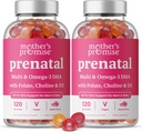 Gume de vitamine prenatale cu DHA 