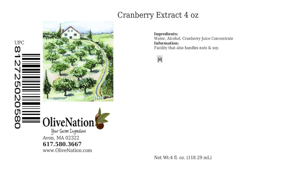 OliveNation Cranberry Extract - 4 uncii - Adăugați gustul bogat de afine la brioșe, sosuri și pansamente - coacerea-extracția și aromele
