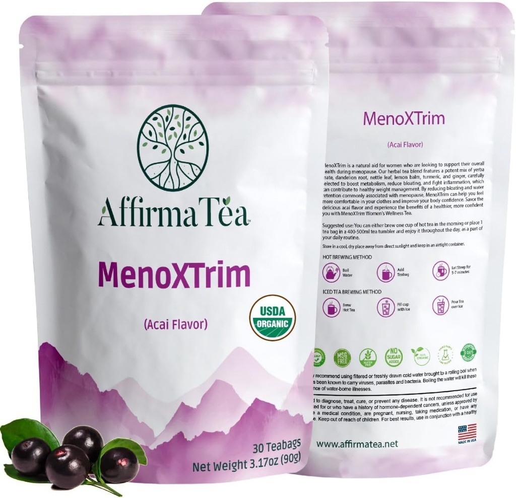 MenoXTrim Organic Menopauza Reducere: Hormon Echilibru 