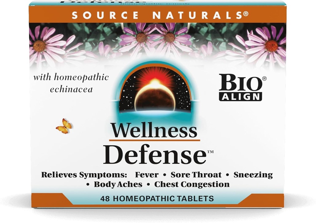 Sursa Naturals Wellness Defense - 48 tablete