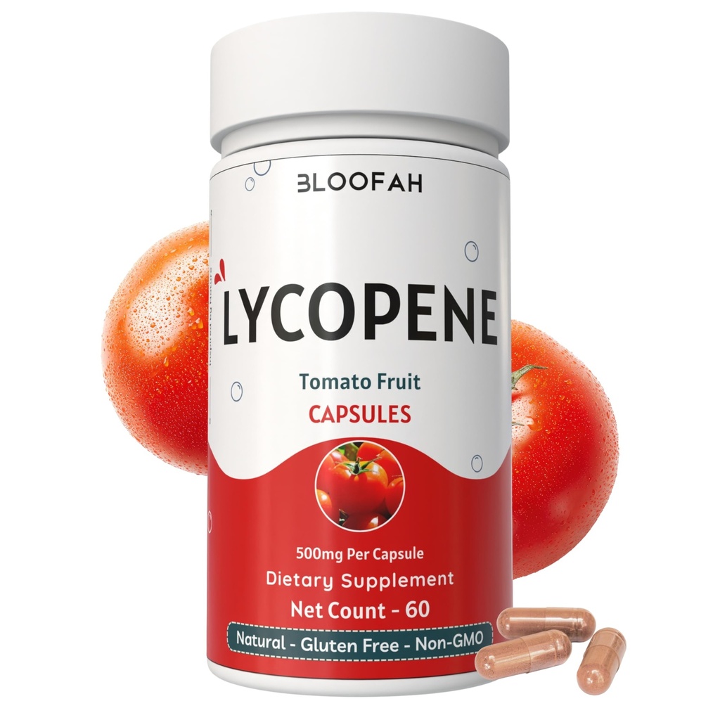 Pudră de tomate (Lycopene) Capsule 500mg - 60 Conte 