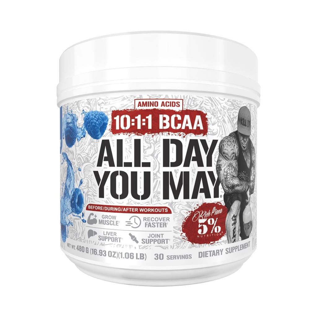 5% Nutriție Rich Piana AllDayYouMay Powder 