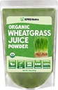 XPRS Nutra Organic Wheatgrass Juice Powder - Sustenabil crescut - Gratar instant de grau Juice Powder Made from Concentrated Juice - More Pottent Than Organic Wheatgrass Powder - 16 Ounce