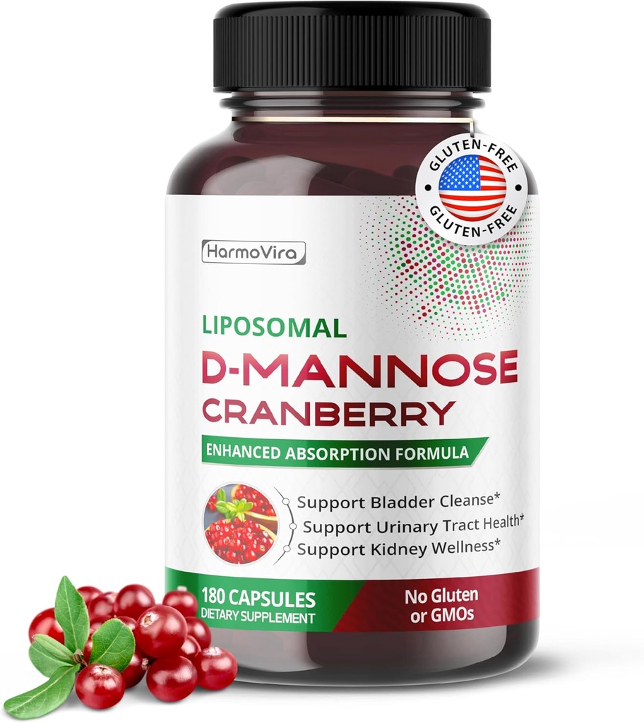 Liposomal D-Mannose Cranberry Supplement 
