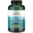 Swanson Amino Acid Concentraţia maximă Arginină Akg Oxid nitric Îmbunătăţitor 1000 Milligrame 90 Capsule