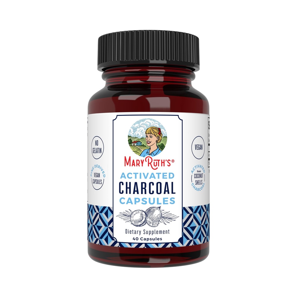 MaryRuth Organics Capsule activate Charcoal 