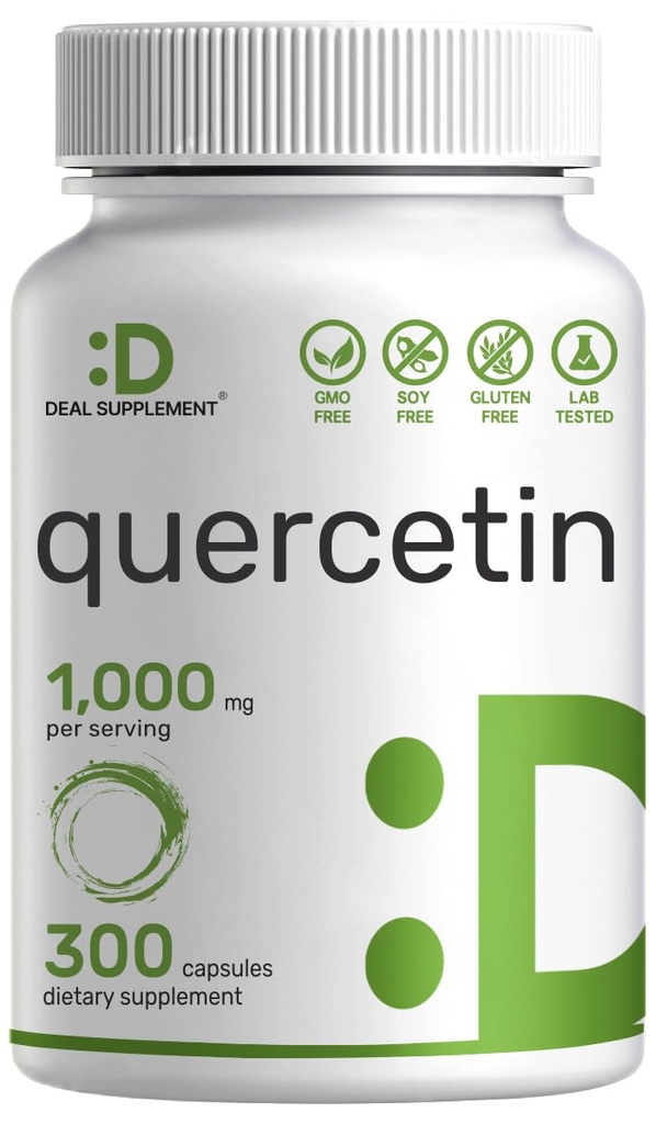 Querbetin 1000 mg Per Serving, 300 capsule 