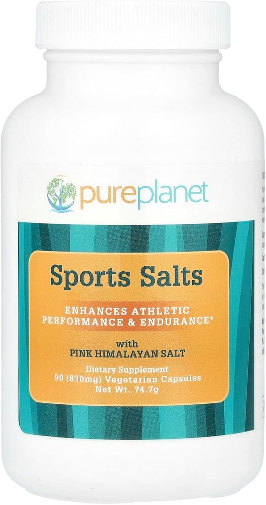 PURE PLANET Sports Salts, 90 capsule vegetariene