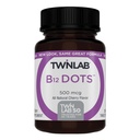 Twinlab B-12 Dots - Suplimente de suport pentru producerea energiei cu vitamina B12-500 mcg, 250 comprimate