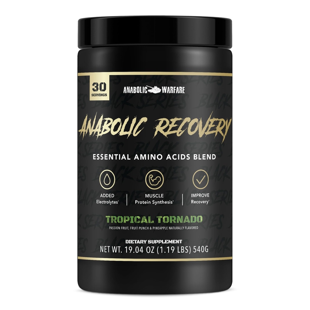 Recuperare anabolică, aminoacizi esenţiali, recuperare post antrenament, hidratare Premium, Build Musculare* (Tropical Tornado, 30 Servings)