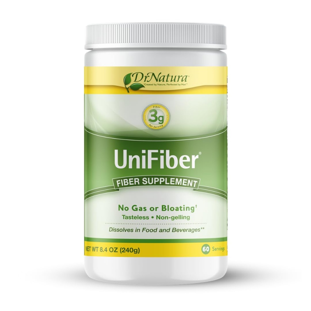 Dr. Natura® Unifiber, Supliment natural de fibre, 8.4-Ounce