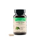 NatureWise 5-HTP 200mg Supliment din Griffonia Seminte cu Cofactor Vitamina B6 - Suport pentru starea de spirit și ajutor pentru somn natural pentru adulți - Întârziere-Release, Vegan - 30 Conte!