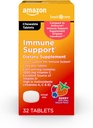 Îngrijire de bază - Supliment de sprijin imun, Berry Chew Tablets, sursa excelenta a corpului esential soare Vitamina D, 32 Conte