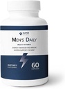 Super Naturals Men's Daily Multivitamin Energy Enhancer and Immune System Support for Men (60 Capsules, 30 Day Supply)