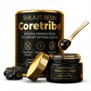 Coretribe® Royal's People Choice Pure Himalayan Organic Shilajit Resin, Complex pentru Energie, Putere & Imunitate, pentru bărbați și femei cu conținut adevărat de aur, 30 Grams