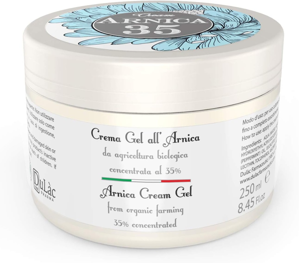 Dulàc - Arnica Cream 8.45 Fl Oz Rich în extractele organice de Arnica Montana, Arnica Bruise Cream Extra Putere De asemenea, Ideal pentru musculare şi comune de relief, Umflare şi Edema