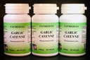 Usturoi Cayenne, Made in USA - 180 (3x60) softgels