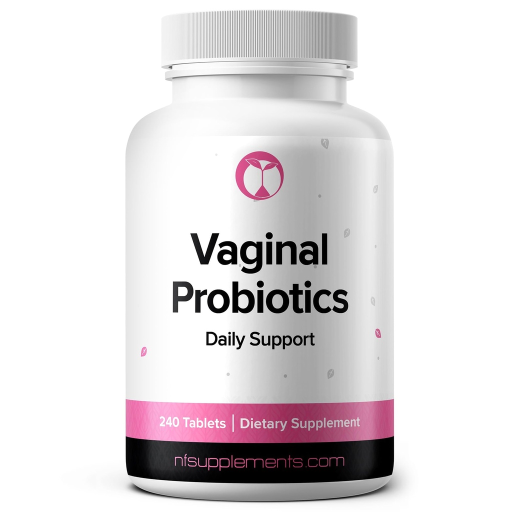 Probiotice vaginale Suplimentul sprijină PH echilibru & flora intim 240 comprimate 3 miliarde CFU (240, Probiotice vaginale)