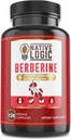 Berberine HCL 1200mg cu Ceylon Scorțișoară, Bitter Melon, și Green Ceai Extract 
