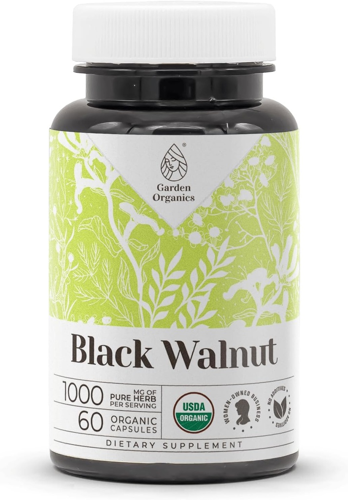 Black Walnut USDA Organic 60 Capsule 