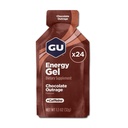 GU Energie Original Sports Nutrition Energy Gel, Chocolate Outrage, 24 Conte Box