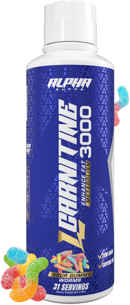 Alpha Supps L Carnitine lichid 3000 
