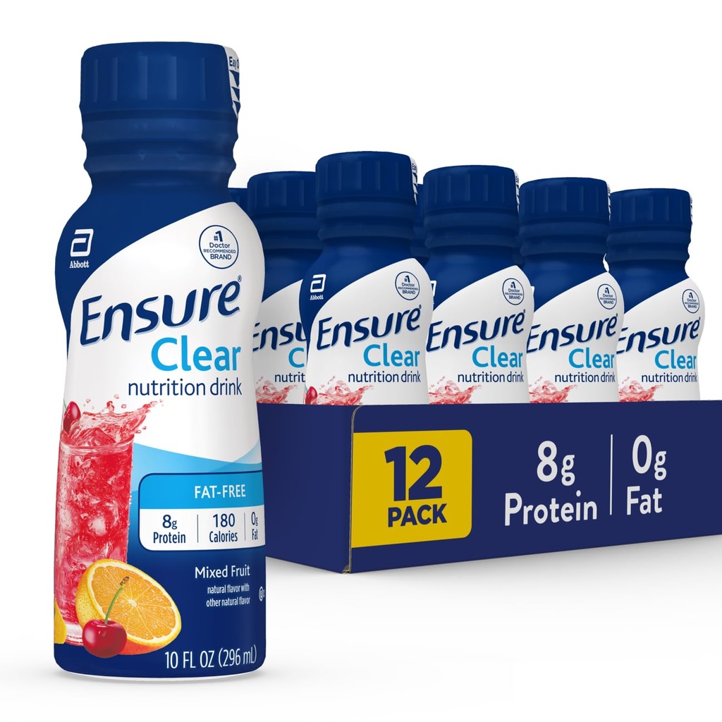 Asiguraţi-vă că clar de fructe mixte de băut nutriţional de proteine de 8g, 15 vitamine şi minerale 