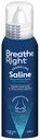 Breathe Right Sparkling Saline Rinse Spray, Relieves Nasal Congestion, 4oz