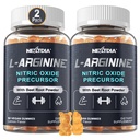 Sugar Free L Arginine Nitric Gummies 1300mg pentru barbati si femei cu L Citrulină, Root de sfeclă, B3 