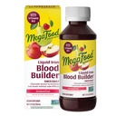 Megafood Blood Builder lichid de fier Supliment pentru femei, bărbaţi şi copii, dovedit clinic pentru a creşte nivelurile de fier fără constipaţie, Vegan, 7.7 Fl Oz (23 serviri)