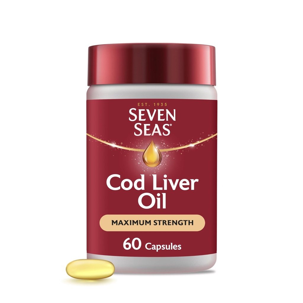 Seven Seas Cod Ulei de ficat extra-mare 60 capsule