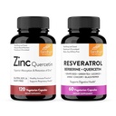 Sandhu de zinc Quercetin & Resveratrol Capsulele de sprijin Imuna Sănătate