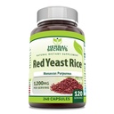 Secrete plantei Red Yeast Rice 1200 Mg per Servire, 240 Capsule Veggie Supliment 