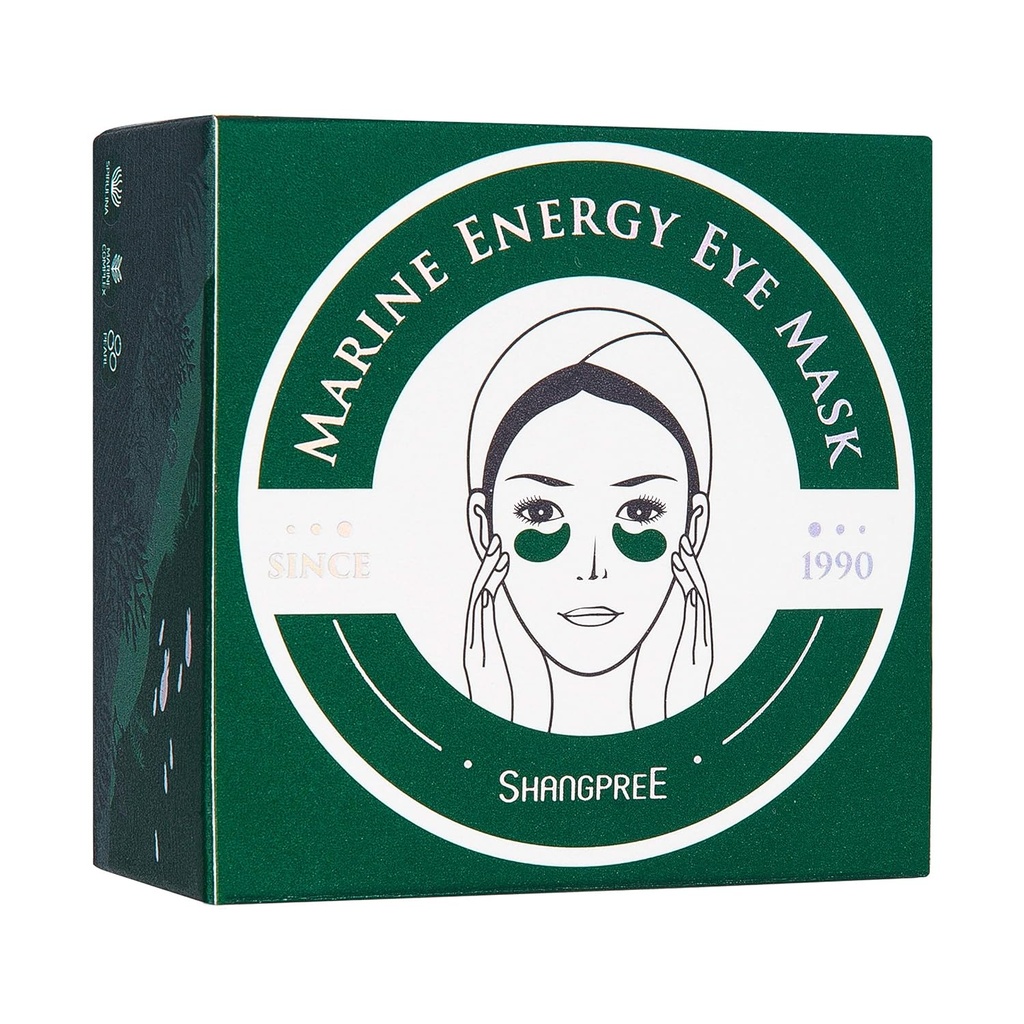 Masca ochi SHANGPREE (30 pereche de 60), sub plasturi oculari, Premium Coreean Skin Care (Marine Energy)