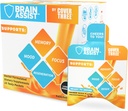 Cover Three Brain Assistant Creier Suplimentul, Nutritional Focus Supliment cu Curcumin, Uridină, Orange Slice Liquid Brain Support Formula, Suplimente de memorie de înaltă performanță