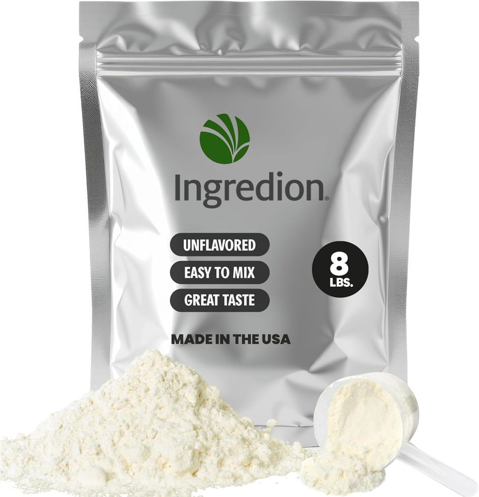 Proteine pe bază de mazăre Premium Izolează punga Bulk Non-GMO (8 lb)