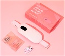 Pad portabil de încălzire pentru cramps perioada - Crampe de salvare Menstrual Încălzire Pad Vibrație de încălzire pentru durere, baterie reîncărcabilă, fără fir - Pad de încălzire fără fir cu Cadouri prietena masager