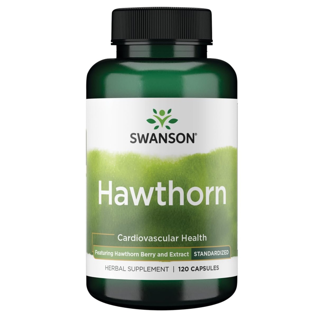 Swanson Hawthorn Extract (standardizat) 250 Milligrame 120 capsule