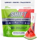 Ketoni Real BHB Cetone Exogene Drink Mix Pachete Keto Electroliți Pachete pulbere fără zahăr cu 4 Electroliți de postare principale Plus Hidratare Keto BHB brevetat - 30 Conte Pepene verde