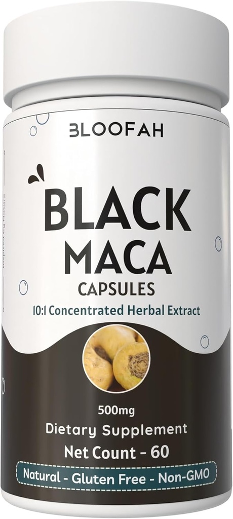 Capsule negre Maca 500mg 
