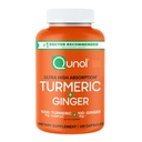 Capsulele Qunol Turmeric şi Ginger, Suplimentul Turmeric 1000 mg, Absorbţie Ultra mare pentru a susţine sănătatea comună, #1 Doctor Formula recomandată de Curcumin Turmeric, 120 Conte (Pachet de 1)