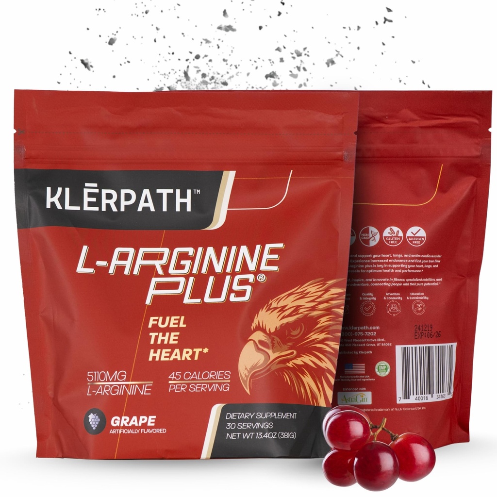 L-arginină Plus-5110 mg L-arginină & 1010 mg L,13,4 uncii