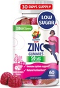 Gume de zinc pentru adulți - Guma de zinc masticabil pentru suport imunitar - puternic antioxidant natural non-GMO supliment pentru copii Bărbaţi Adulţi