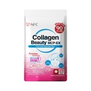 AFC Japonia Colagen Beauty MCP-EX cu Colagen Peptide Marine, 1.5X mai bine de absorbţie decât alte colagen, pentru anti-îmbătrânire, piele, păr, unghii, oase şi articulaţii, pentru femei şi bărbaţi, 90 zile de aprovizionare