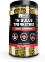 Ingrediente originale pure Tribulus Terrestris, nu Magneziu sau Rice Fillers, întotdeauna pură, Lab verificat (730 capsule)